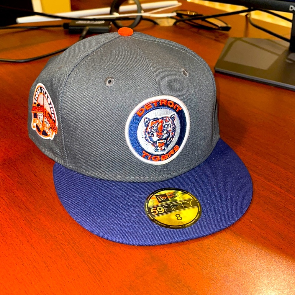 New Era Detroit Tigers Fitted Cap: Size 8